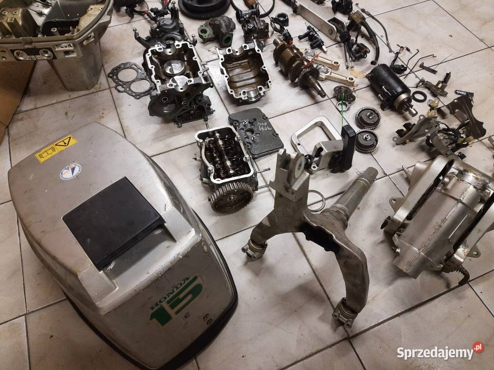 Honda BF15 silnik zaburtowy części rumpel gaźnik Jelenia Góra