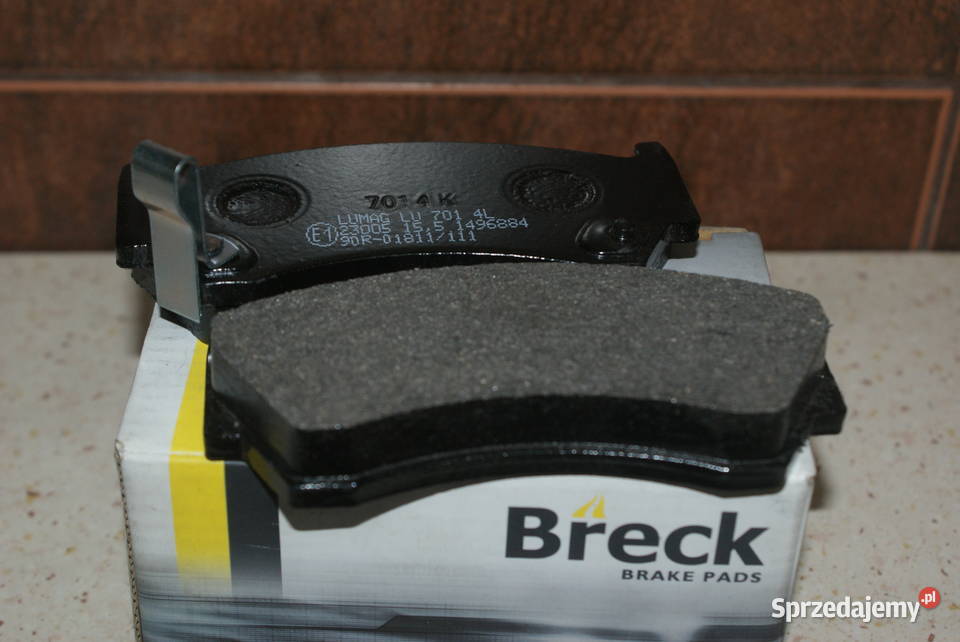 BRECK Klocek hamulcowy kplNISSAN ALMERA I Pozostałe Białobrzegi
