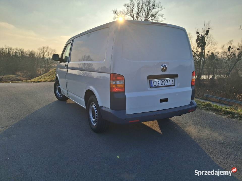 Sprzedam Volkswagena T5 silnik 19TDI 900kg Grudziądz