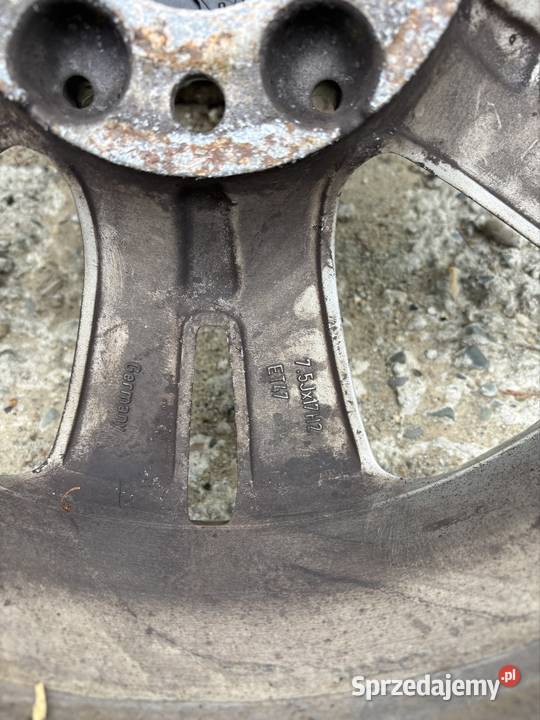 Komplet alufelg Mercedes rozmiar 5x112 75x17 Sułkowice sprzedam