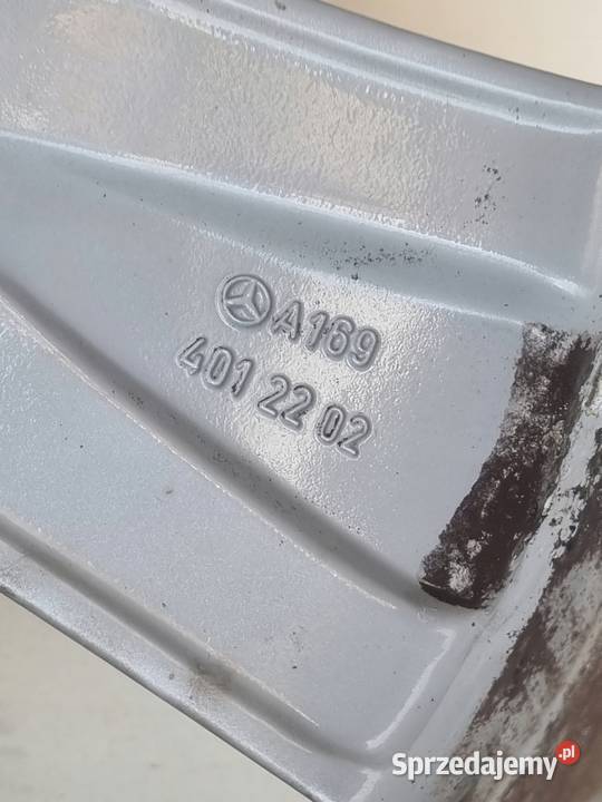 Mercedes W169 FELGA ALUMINIOWA KOŁO ZAPASOWE aluminiowe Rudka