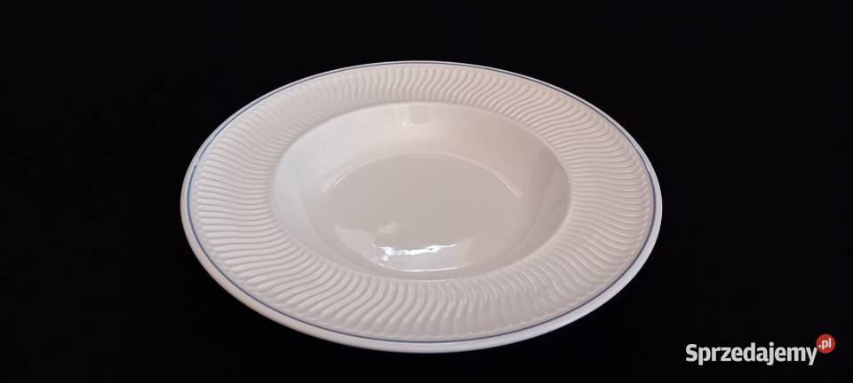 Talerz obiadowy Villeroyboch Filet Bleu lubelskie Chełm