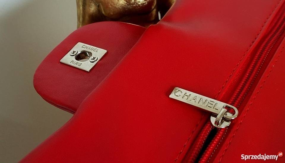 CHANEL 255 PIKOWANA TOREBKA ŁAŃCUSZEK CHANELKA Bydgoszcz