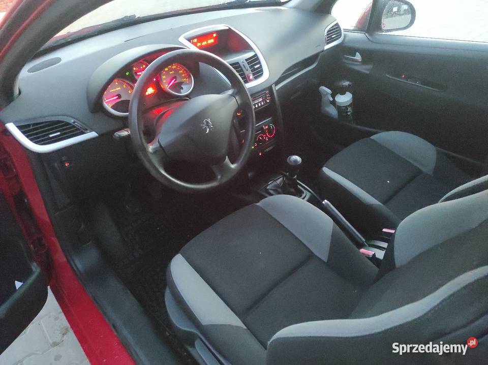 Peugeot 207 14i zamiana na Moto CD łódzkie Rzgów