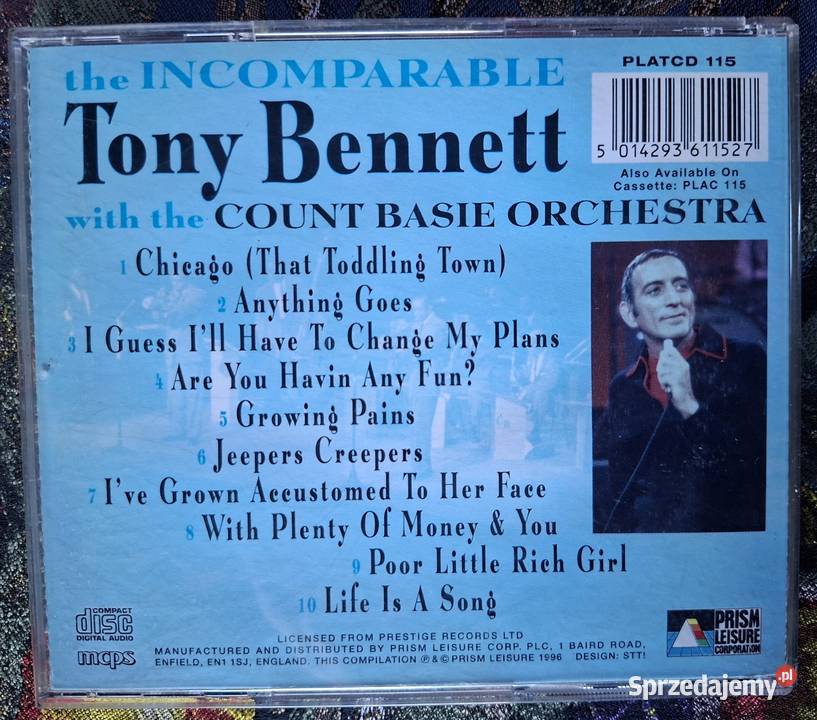 Tony Bennett with the Count Basie Orchestra Kraków sprzedam