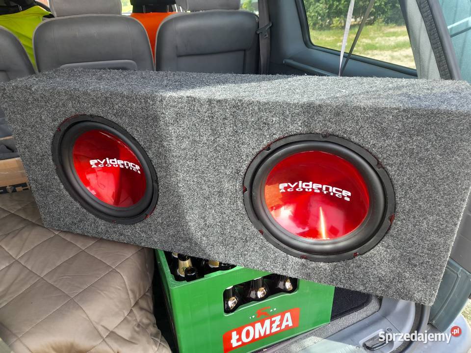 Subwoofer Evidence skrzynia basowa audio 1600 Głośniki Przasnysz