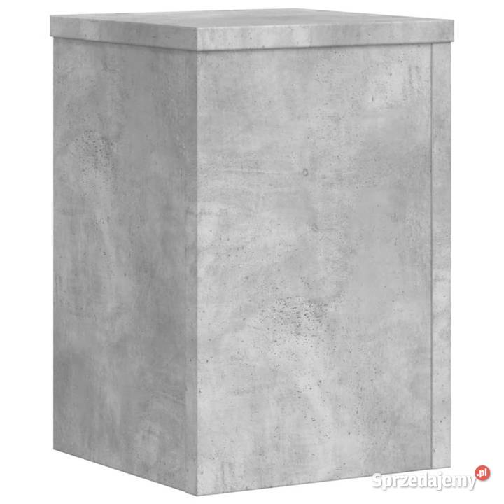 Podstawki pod doniczki 2 szarość betonu 25x25x35 Warszawa