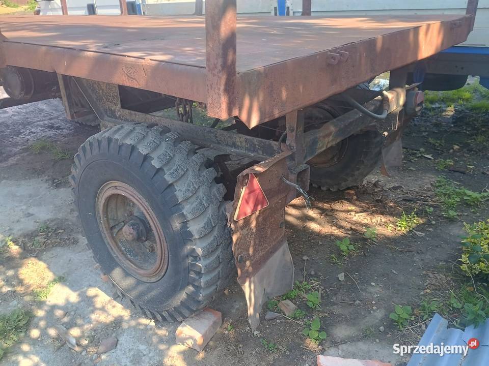 Przyczepa Bss 7 ton czeska Pępowo