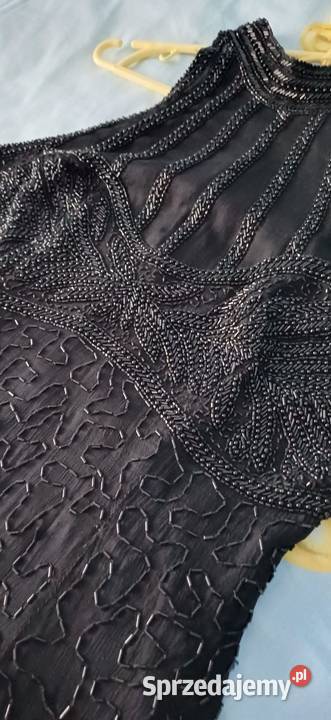 Suknia długa wizytowa koktajlowa S wieczorowa