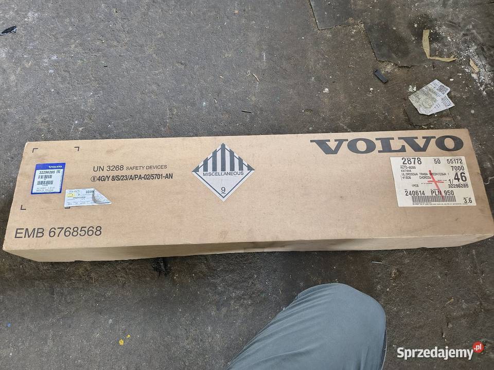 Kurtyna powietrzna 32296285 prawa Volvo XC40 Motoryzacja