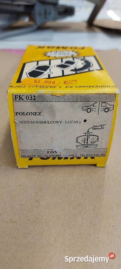 Klocki hamulcowe polonez system lucas