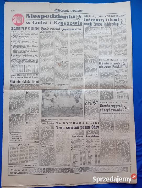Trybuna Ludu 75 9849 poniedziałek 29 marca 1976 Koźminek