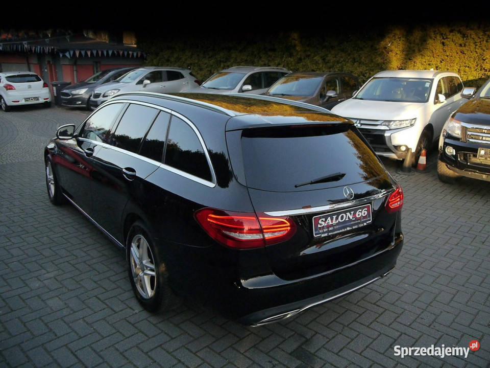 Mercedes C 180 16b Led Navi Skóra kurtyny powietrzne