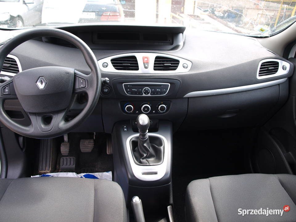 Renault Scenic 15 DCi biały met 42 000 immobilizer Scenic Renault Kalisz