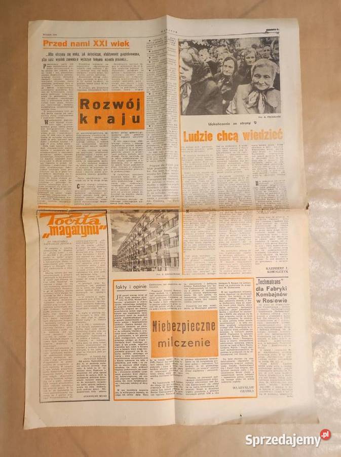 Magazyn 1986 numer 1383 gazeta czasopismo retro Kielce