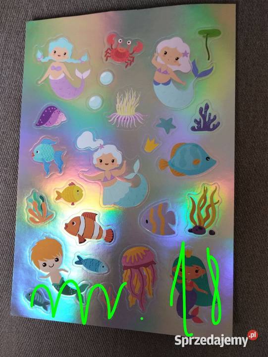 Odblaskowe naklejki syrenki Siemiatycze