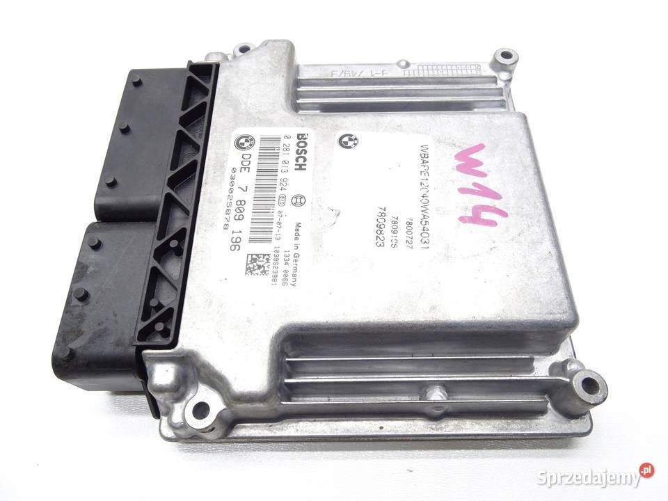 KOMPUTER STEROWNIK SILNIKA 7809196 BMW X3 E83 sprzedam
