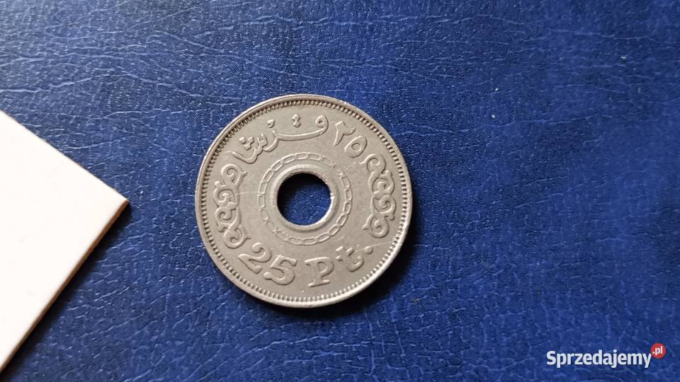 Stare monety 25 piastr 1993 Egipt podkarpackie