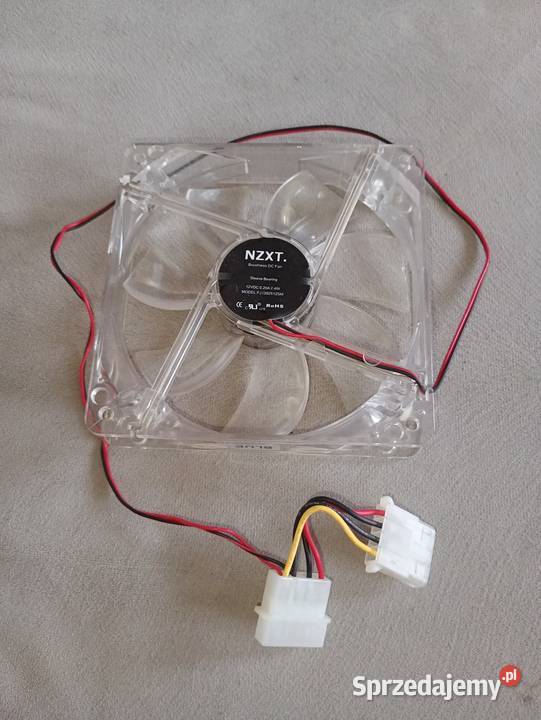 wentylator wiatrak chłodzenie NZXT komputera PC