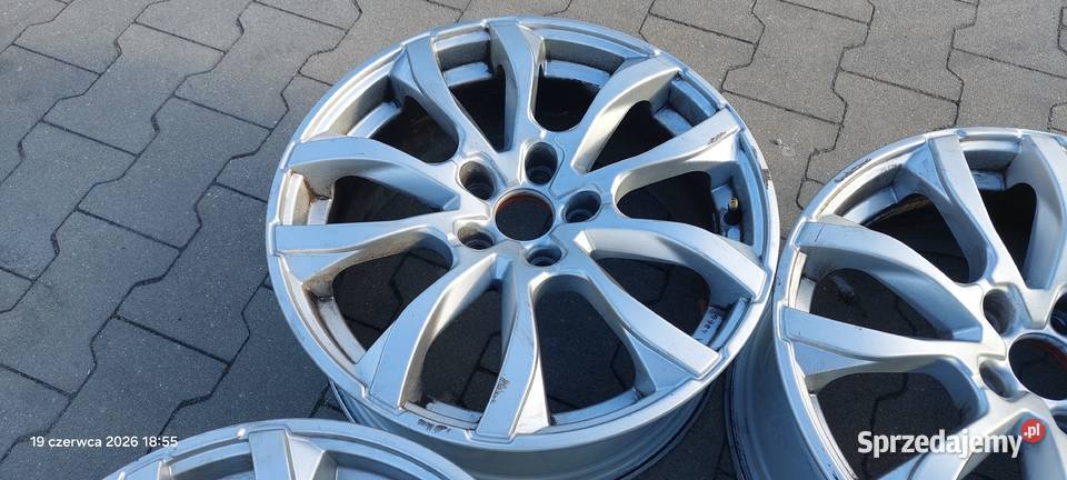 felgi 5x1143 17 honda mazda nissan renault kia Średnica 17" Samochodowe mazowieckie sprzedam