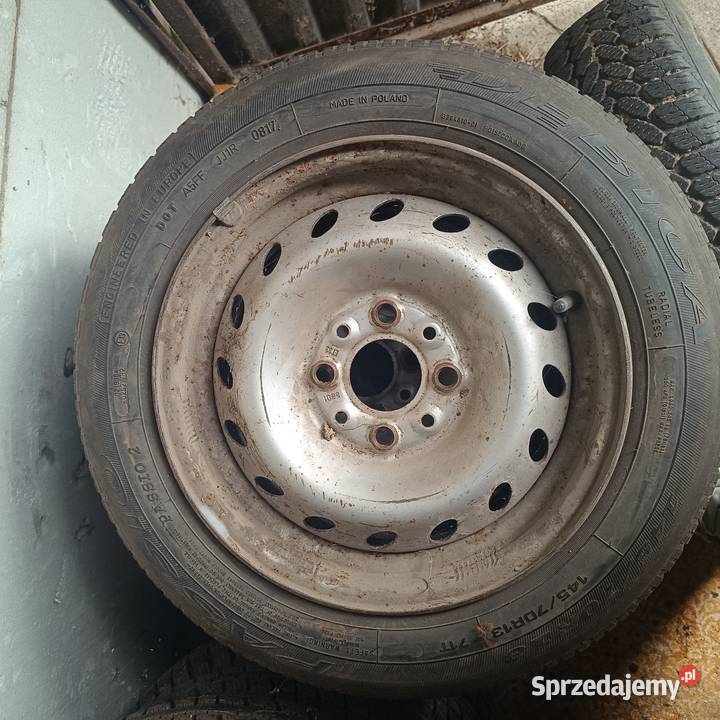 Felgi opony koła Fiat Seicento 4x98 4x100 14570 Samochodowe Bielsk Podlaski