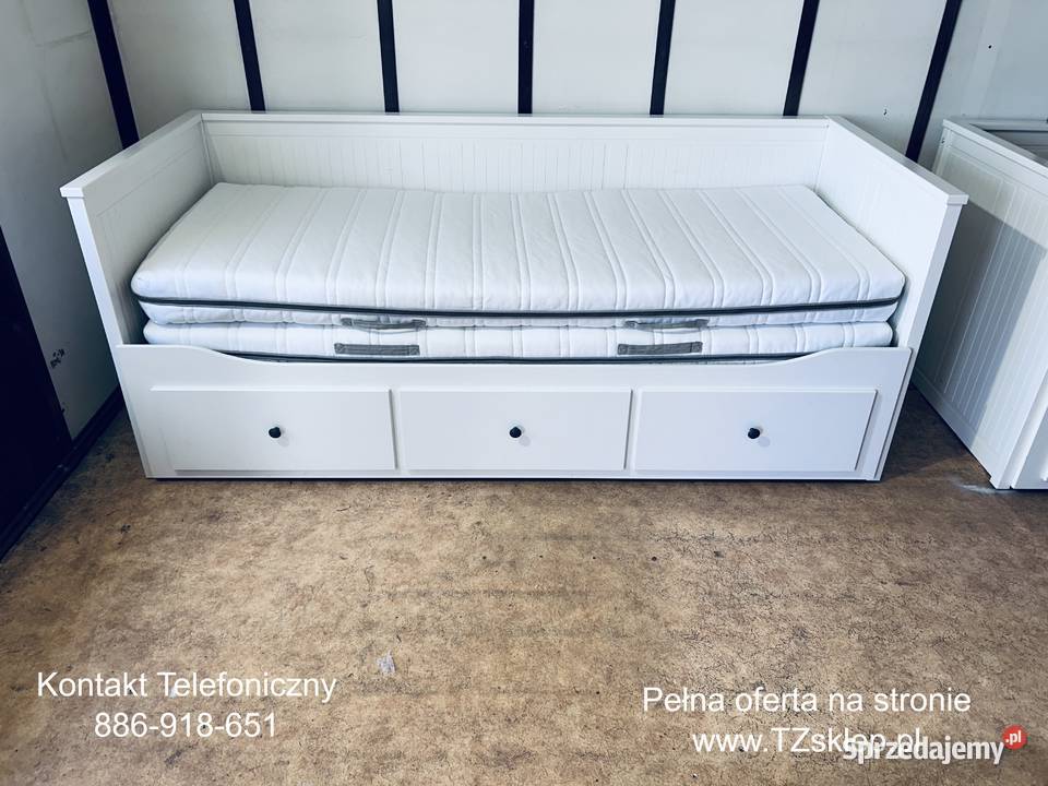 IKEA HEMNES Leżanka Łóżko z 3 szufladami 2 śląskie Rybnik