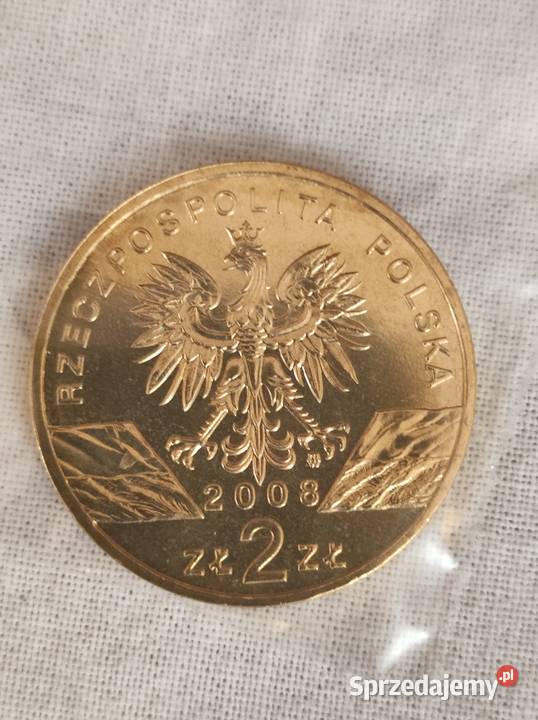 Moneta 2 złote sokół wędrowny Wrocław