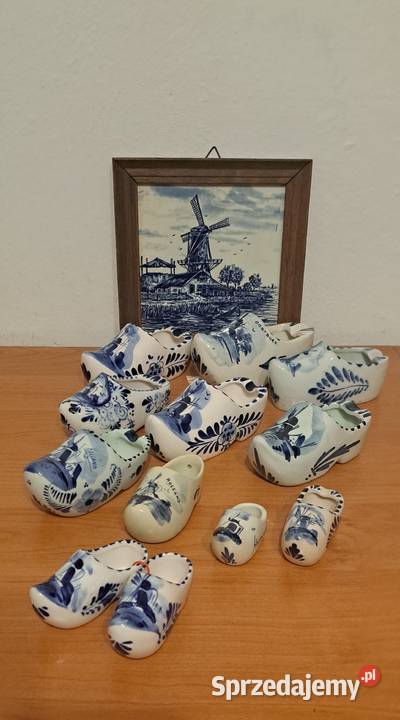 trzy obrazki płytki ceramiczne z Holandii z Warszawa sprzedam