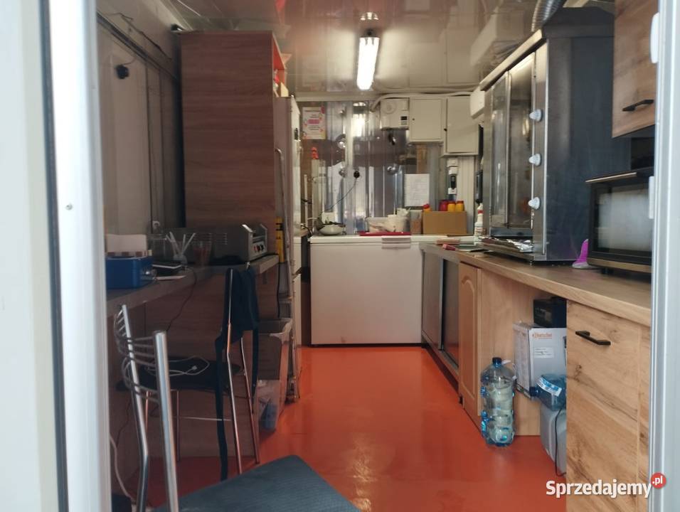 Pawilon kontener gastronomiczny food truck