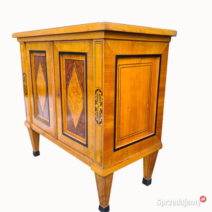 WSPANIAŁA SZAFKA INTARSJOWANA Szczecin sprzedam