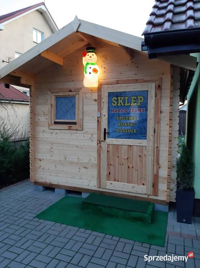 Domek drewniany Pawilon 6x3 Domki drewniane Kamień Pomorski sprzedam