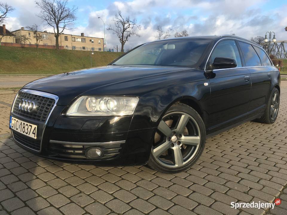Audi A6C6 20 benz 170 skóra navi manual DVD Tczew
