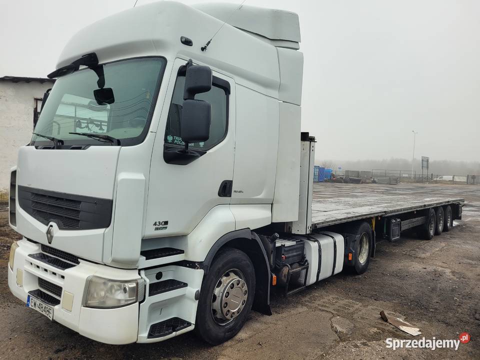 Schmitz naczepa platforma renault premium Włocławek