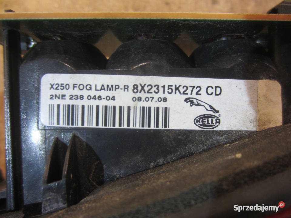 lampa klapy tył bagażnika prawa jaguar xf x250 Prawe Szczecin
