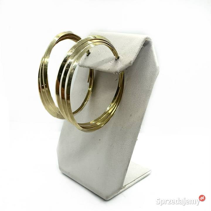 Złote Kolczyki pr 585 495g złoto Elbląg