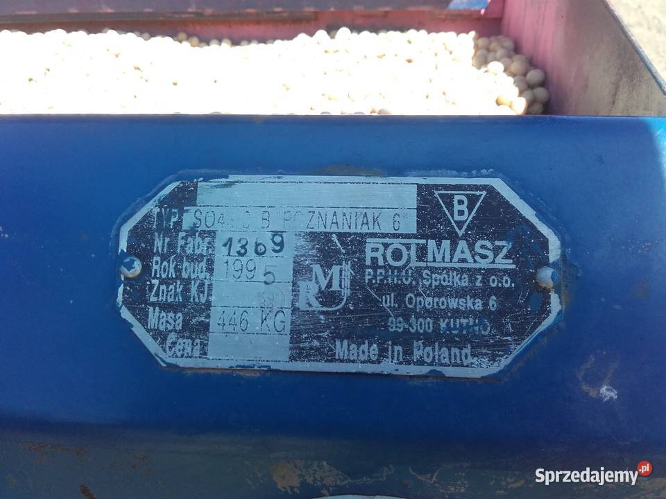 Siewnik Poznaniak 6 Rolmasz Kutno lubelskie