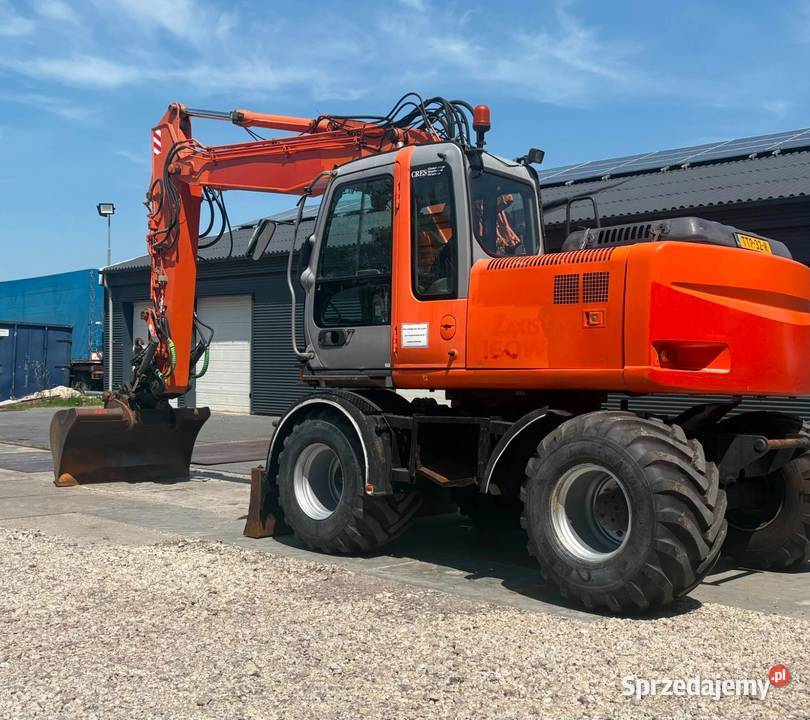 Koparka kolowa Hitachi ZX 160 W Wat jest 0 nie Warszawa
