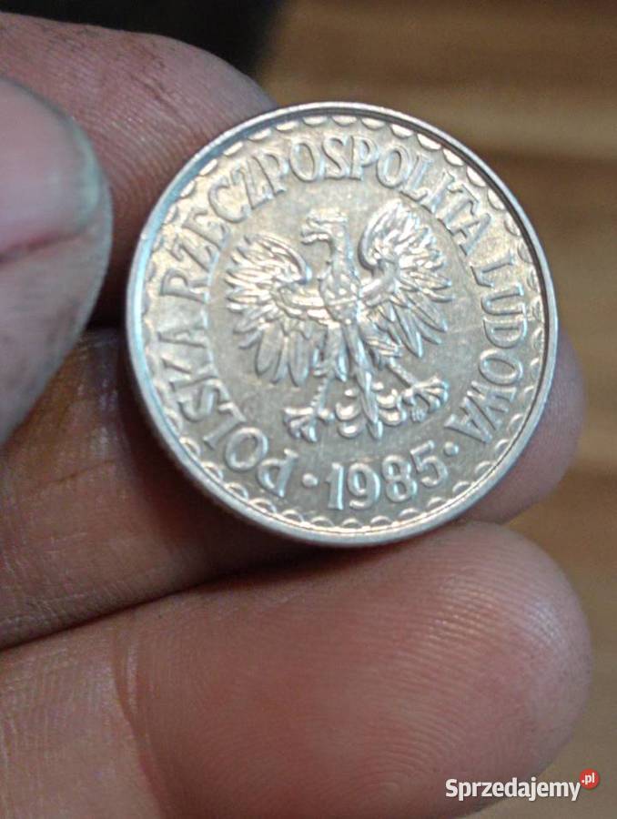 Sprzedam monete 1 zl 1985 r nierowny rant Chełm