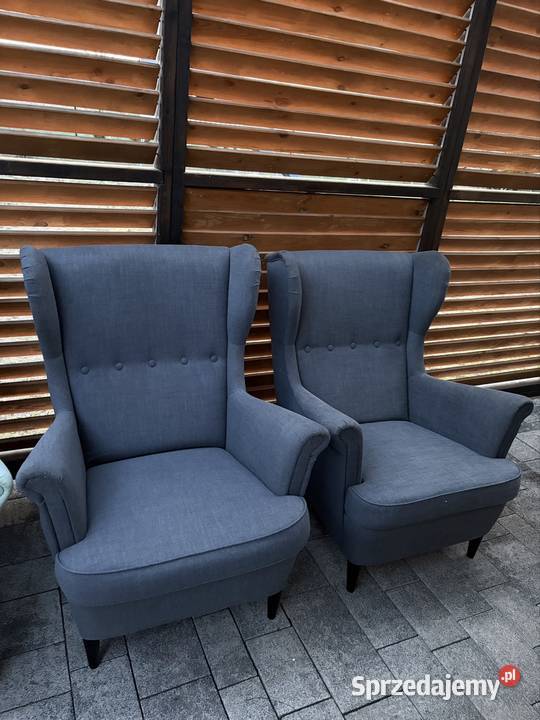 Fotel uszak szary Fotele Góra Bałdrzychowska-Kolonia