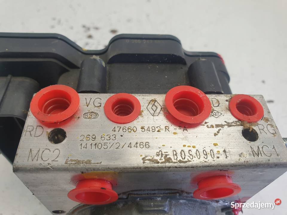 Dacia Sandero POMPA ABS hamulcowa 476605492R Rudka