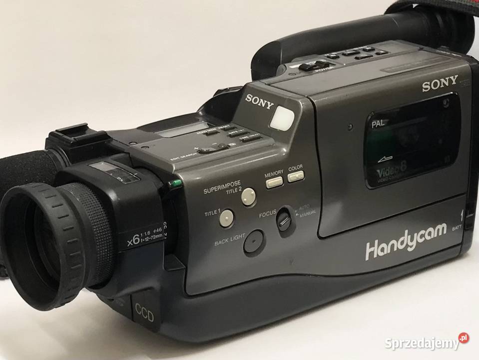 SONY Handycam Video 8 CCDF330E Kamera ANALOGOWA TV i Video mazowieckie Warszawa sprzedam
