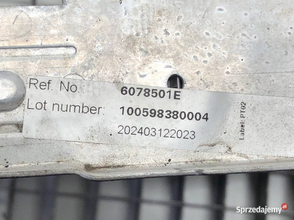 CHŁODNICA WODY BMW E87 20 163 0313 RADIATOR sprzedam