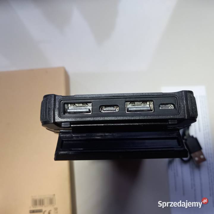 POWERBANK 10000mAh panel solarny kompas latarka lubelskie Zemborzyce Podleśne