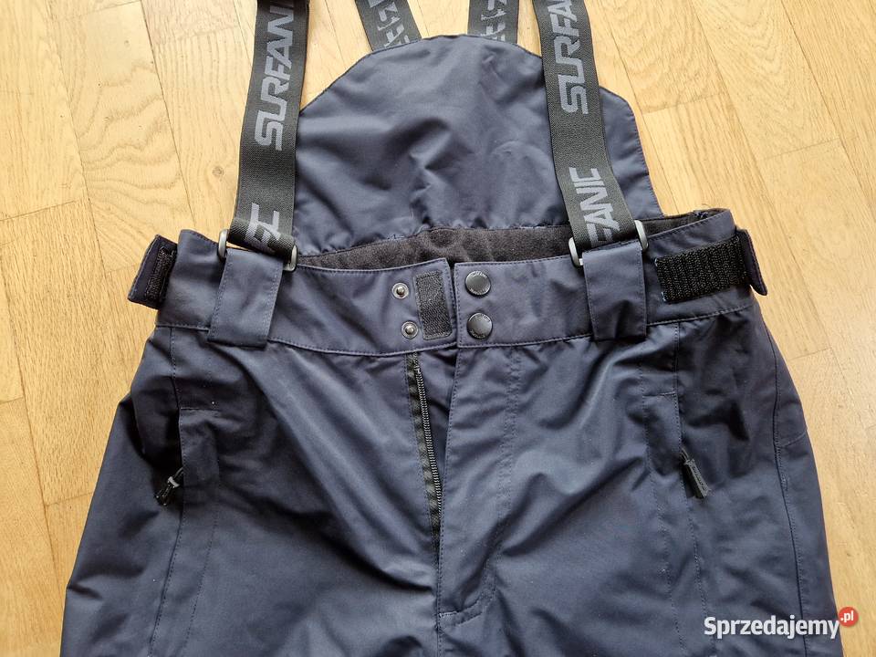 Spodnie narciarskie grafitowe rozmiar S firmy Narty