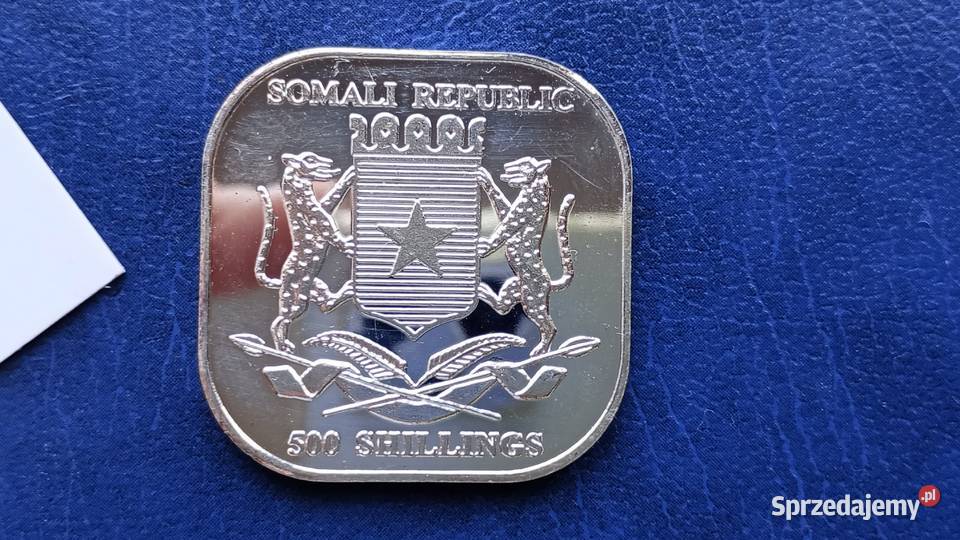 Stare monety 500 szyling 2005 Somalia 4