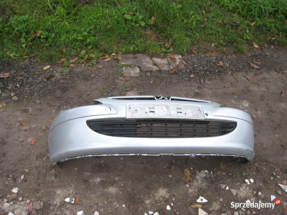 Zderzak przedni przód Peugeot 307 srebrny Kraków