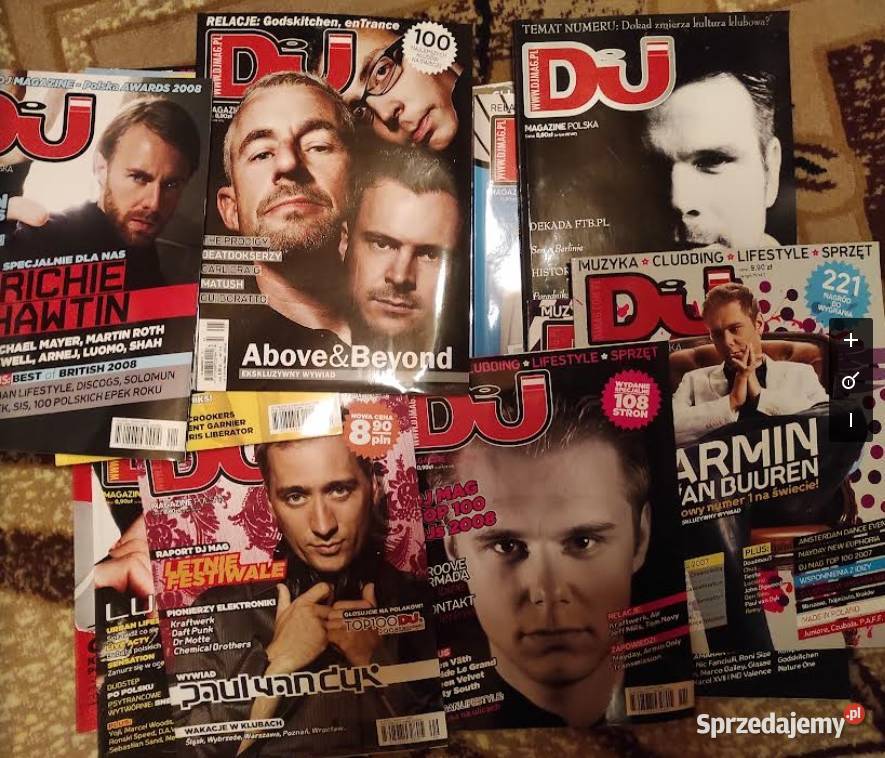DJ Magazine Polska kolekcja czasopism nowe Rzeszów