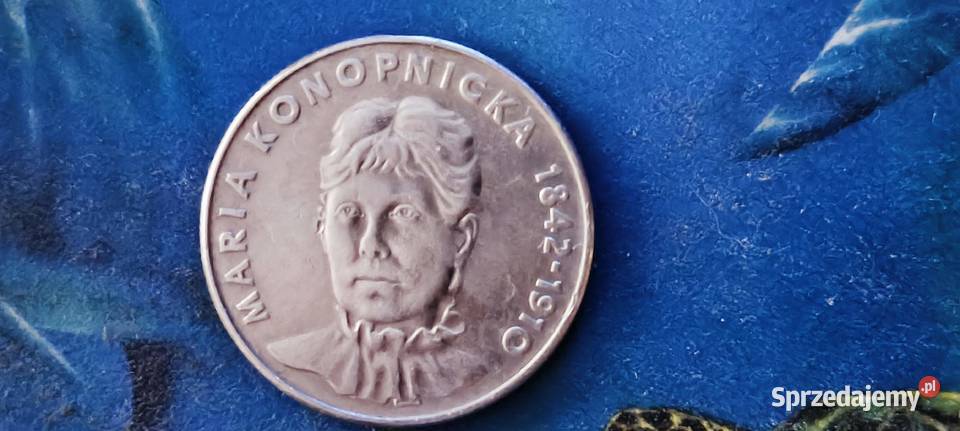 Monety PRL20 złotych 1978 M Konopnicka śląskie Gliwice