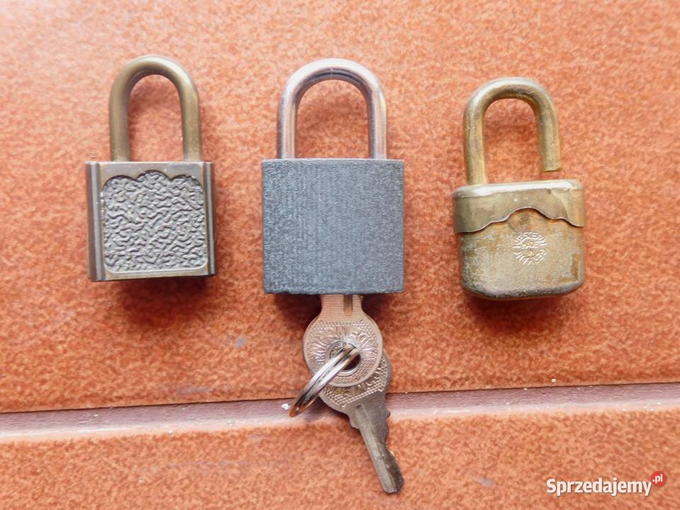 3 x mała kłódeczka z czasów PRL Szczyrk sprzedam