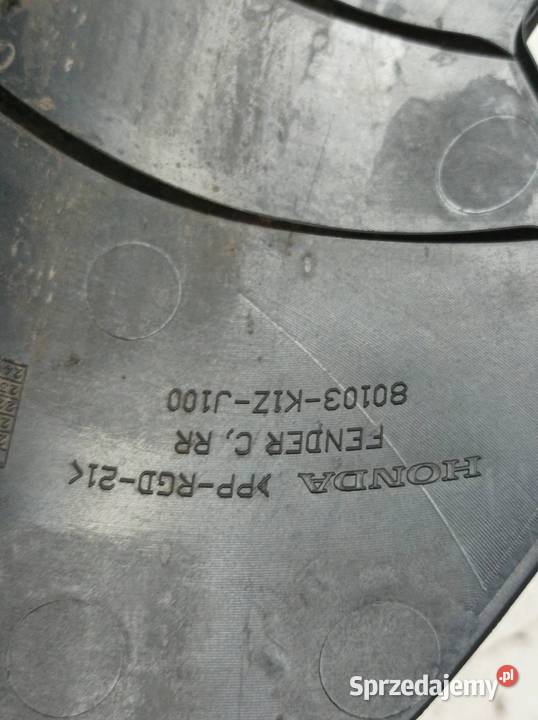 NADKOLE TYŁ BŁOTNIK Honda PCX JK05 20212024